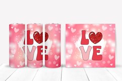 Groovy Valentines Tumbler Sublimation I 20 Oz Tumbler Wrap I  20 Oz Tumbler Wrap PNG