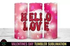 Groovy Valentines Tumbler Sublimation I 20 Oz Tumbler Wrap
