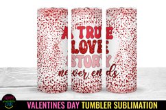 Groovy Valentines Tumbler Sublimation I 20 Oz Tumbler Wrap I  20 Oz Tumbler Wrap PNG