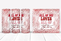Groovy Valentines Tumbler Sublimation I 20 Oz Tumbler Wrap I  20 Oz Tumbler Wrap PNG