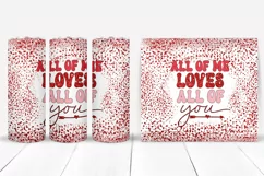 Groovy Valentines Tumbler Sublimation I 20 Oz Tumbler Wrap I  20 Oz Tumbler Wrap PNG