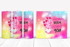  Valentines Gnome Tumbler Sublimation I 20 Oz Valentines Tumbler Wrap I 20 Oz Tumbler Wrap PNG