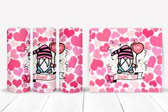  Valentines Gnome Tumbler Sublimation I 20 Oz Valentines Tumbler Wrap I 20 Oz Tumbler Wrap PNG
