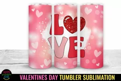 Groovy Valentines Tumbler Sublimation I 20 Oz Tumbler Wrap I  20 Oz Tumbler Wrap PNG