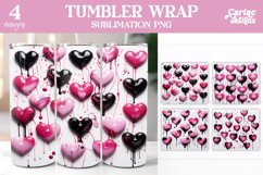 Valentines Tumbler Sublimation Designs