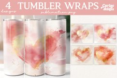 Valentines Tumbler Wrap Sublimation