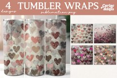 Valentines Tumbler Wrap Sublimation