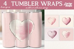 Valentines Tumbler Wrap Sublimation