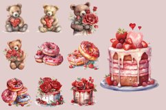 Christmas Valentines Halloween 4th July Clipart Bundle PNG Product Image 14