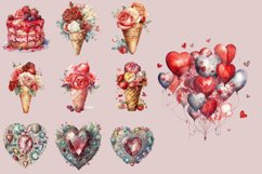 Christmas Valentines Halloween 4th July Clipart Bundle PNG Product Image 15