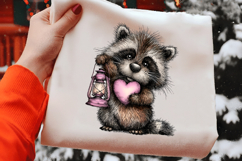 Valentines Whimsical Animals Clipart Product Image 2