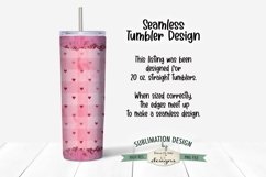 Be My Valentine Truck 20 oz Seamless Tumbler Wrap Design Product Image 2