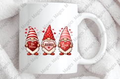 Valentinstag Gnom Trio PNG, Liebesherzen Product Image 3