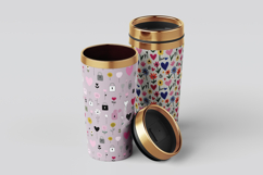 Valentine Loveheart Seamless Digital Paper, 36 PNG Product Image 12