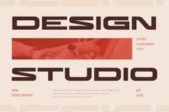 VAMOS - Modern Futuristic Scifi Font Product Image 5