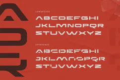 VAMOS - Modern Futuristic Scifi Font Product Image 6