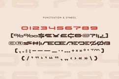 VAMOS - Modern Futuristic Scifi Font Product Image 7