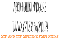 Vampire Blood Lettering Font Horror Halloween ABC OTF Type Product Image 2