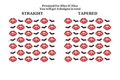 Bundle 6 Halloween Skinny Tumbler Sublimation Wrap SVG Product Image 9