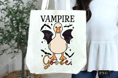Vampire Goose Halloween PNG | Spooky Season Png Product Image 7