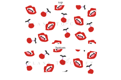 vampire lips halloween 40oz quencher tumbler sublimation wrap uv dtf wrap SVG high resolution transparent background