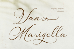 Van Marigella | Classic Calligraphy Font Product Image 1