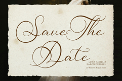 Van Marigella | Classic Calligraphy Font Product Image 3