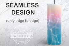 summer Tumbler Sublimation Design, van seamless Tumbler Product Image 2