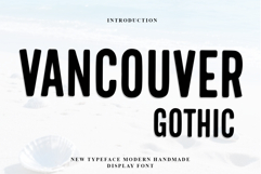 Vancouver Gothic Product Image 1