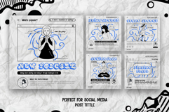 Vandal Wupz | 3D Doodle Graffiti Throw-Up Webfont Product Image 3