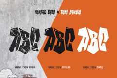 Vandal Crew - Creative Lettering Font Product Image 3
