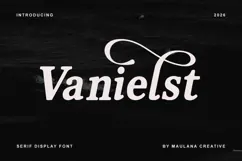 Vanielst Elegant Serif Stylistic Product Image 1
