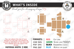 Vanity Organizer with Mirror Laser Cut Bundle| Floral Design Product Image 9