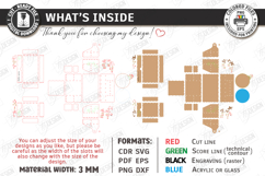 Vanity Organizer with Mirror Laser Cut Bundle| Floral Design Product Image 13