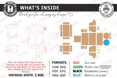 Vanity Organizer with Mirror Laser Cut Bundle| Floral Design Product Image 15