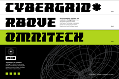 Vanker - Modern Futuristic Scifi Game Font Product Image 5