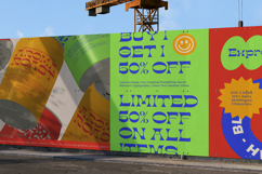 Vaoras - Psychedelic Display Font Product Image 4