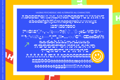 Vaoras - Psychedelic Display Font Product Image 10