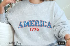 Retro America 1776 PNG | Patriotic PNG Product Image 2
