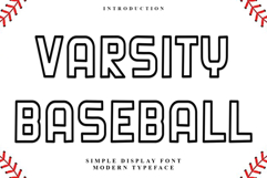 Varsity Baseball Product Image 1