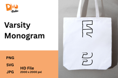 Varsity Monogram Product Image 1