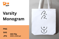 Varsity Monogram Product Image 1