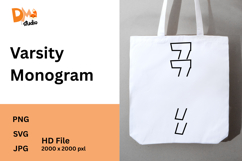 Varsity Monogram Product Image 1