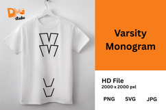 Varsity Monogram Product Image 1