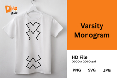 Varsity Monogram Product Image 1