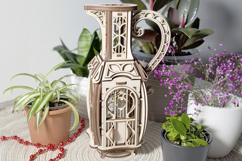 Jug Fairy House - SVG Laser Cut File with Instructions Product Image 4