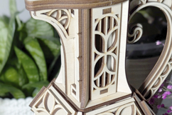 Jug Fairy House - SVG Laser Cut File with Instructions Product Image 2
