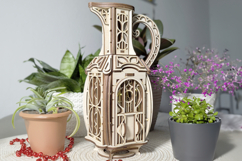 Jug Fairy House - SVG Laser Cut File with Instructions Product Image 8