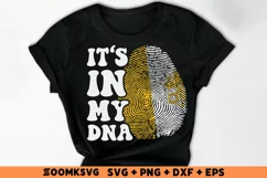 It's in my DNA Vatican City Flag Fingerprint Sublimation PNG Product Image 2