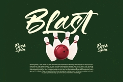 Vaughn Daniel - Bold Handwritten Font Product Image 2